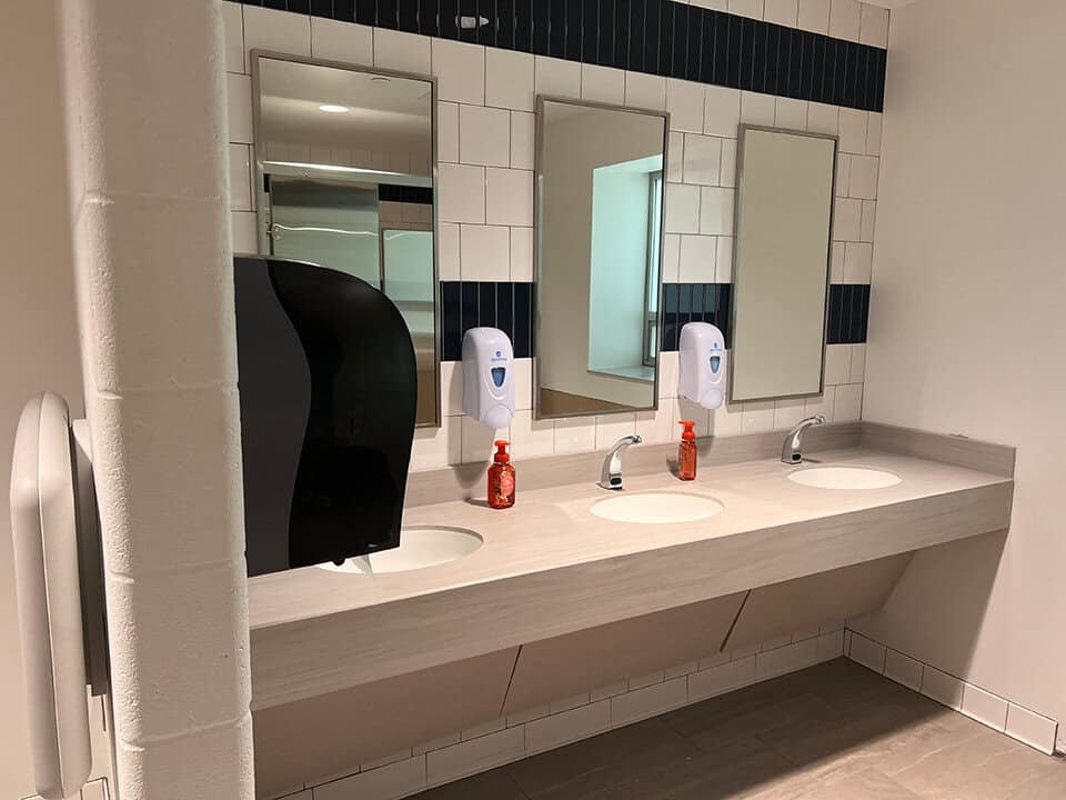 Fully updated and ADA-Compliant restrooms